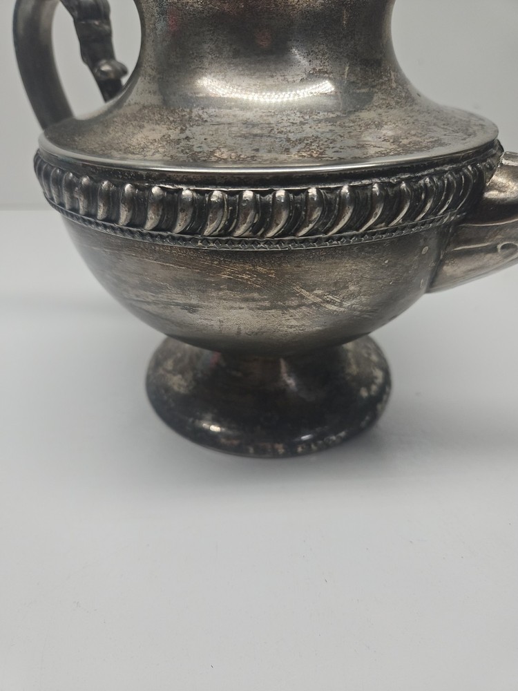 Silver On Copper Teapot