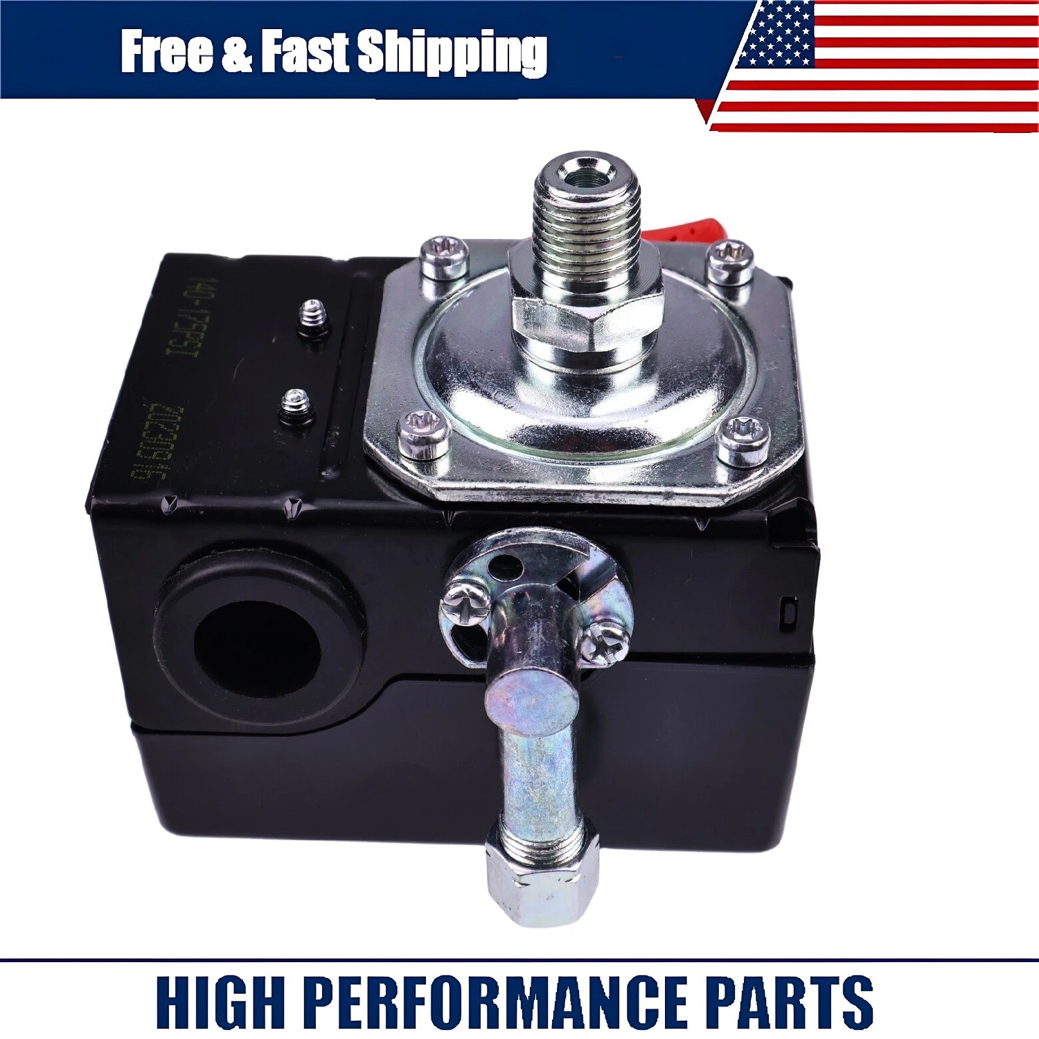 1* Pressure Switch 5140110-49 For DeVilbiss Porter Cable Air Compressor Z-D20596