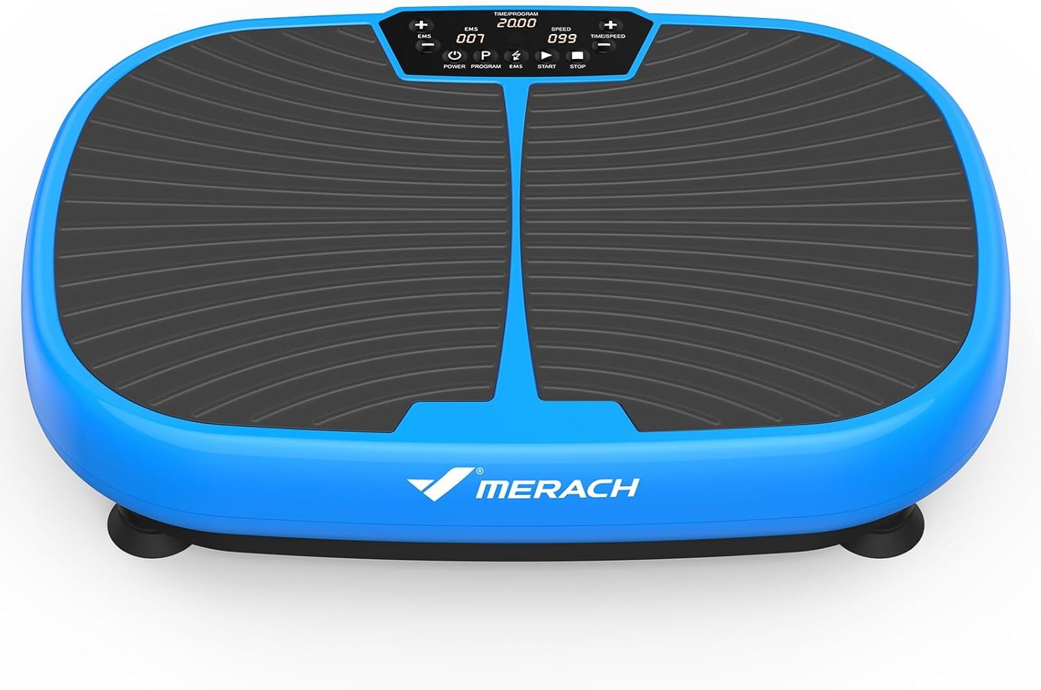 MERACH EMS Vibration Plate Exercise Machine for Lymphatic Drainage, Weight Loss