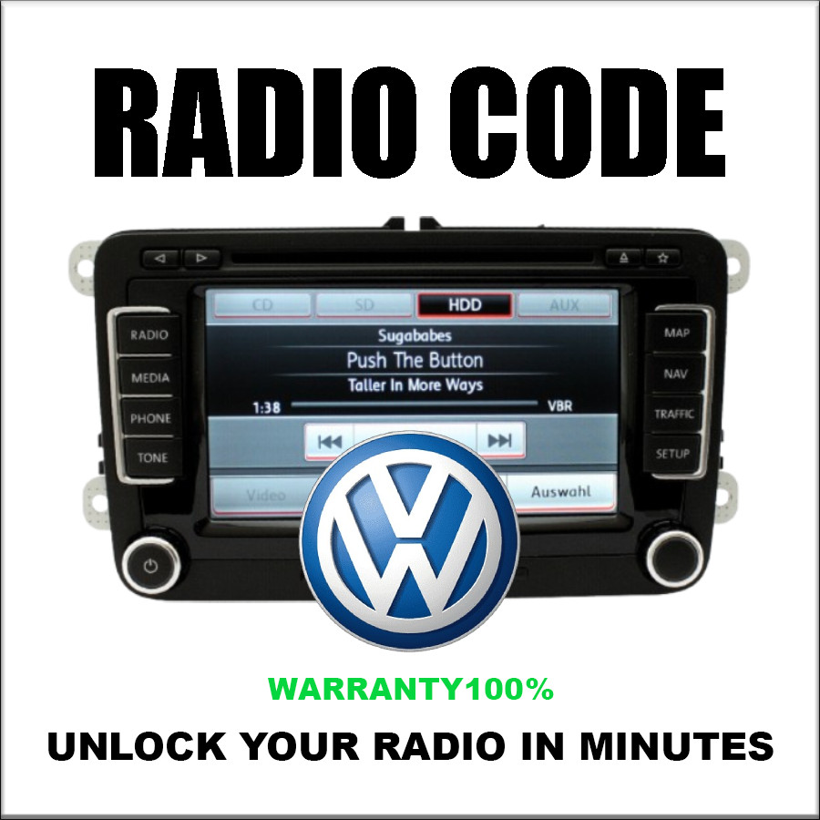 VW Radio PIN Code Decode – RNS510 RCD210 Models