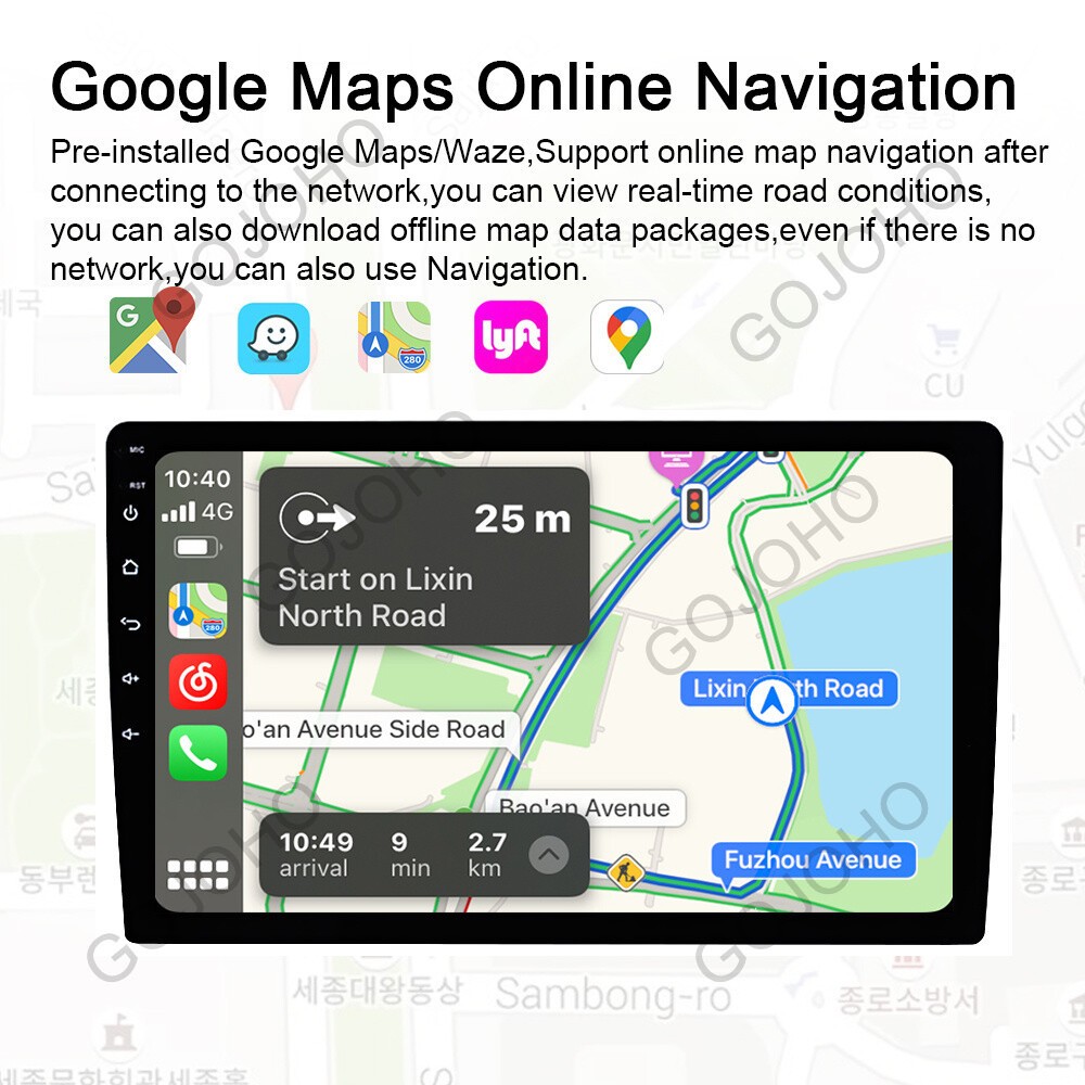 4+64GB Android 13 Car Stereo Radio GPS Navi Carplay For 2001-2006 Honda CRV CR-V