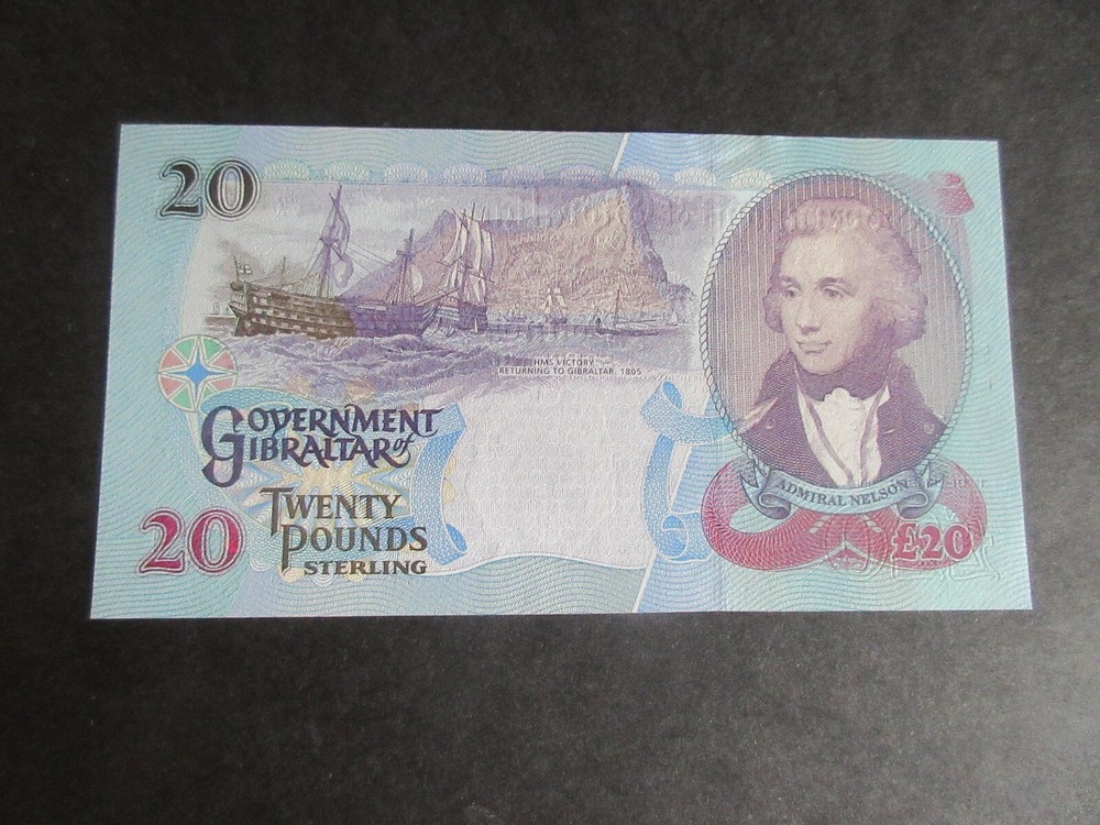 GIBRALTAR 2006 ISSUE, £20 DATED 01.12.2006, P33 - UNCIRCULATED