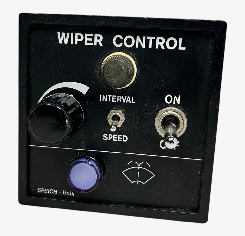 Speich CCIVS, Windshield Wiper Control Box Switch Panel 24V