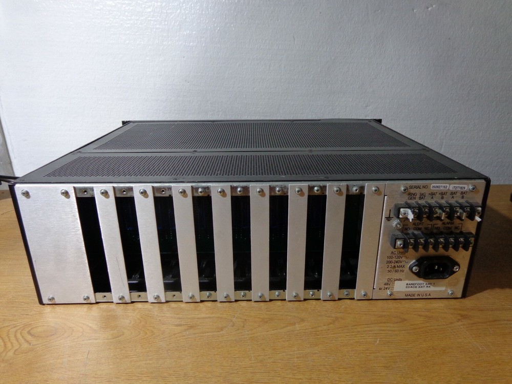 Harris MUX3 INTRAPFEX ACCESS SERVER MULTIPLEXER Chassis Box Enclosure