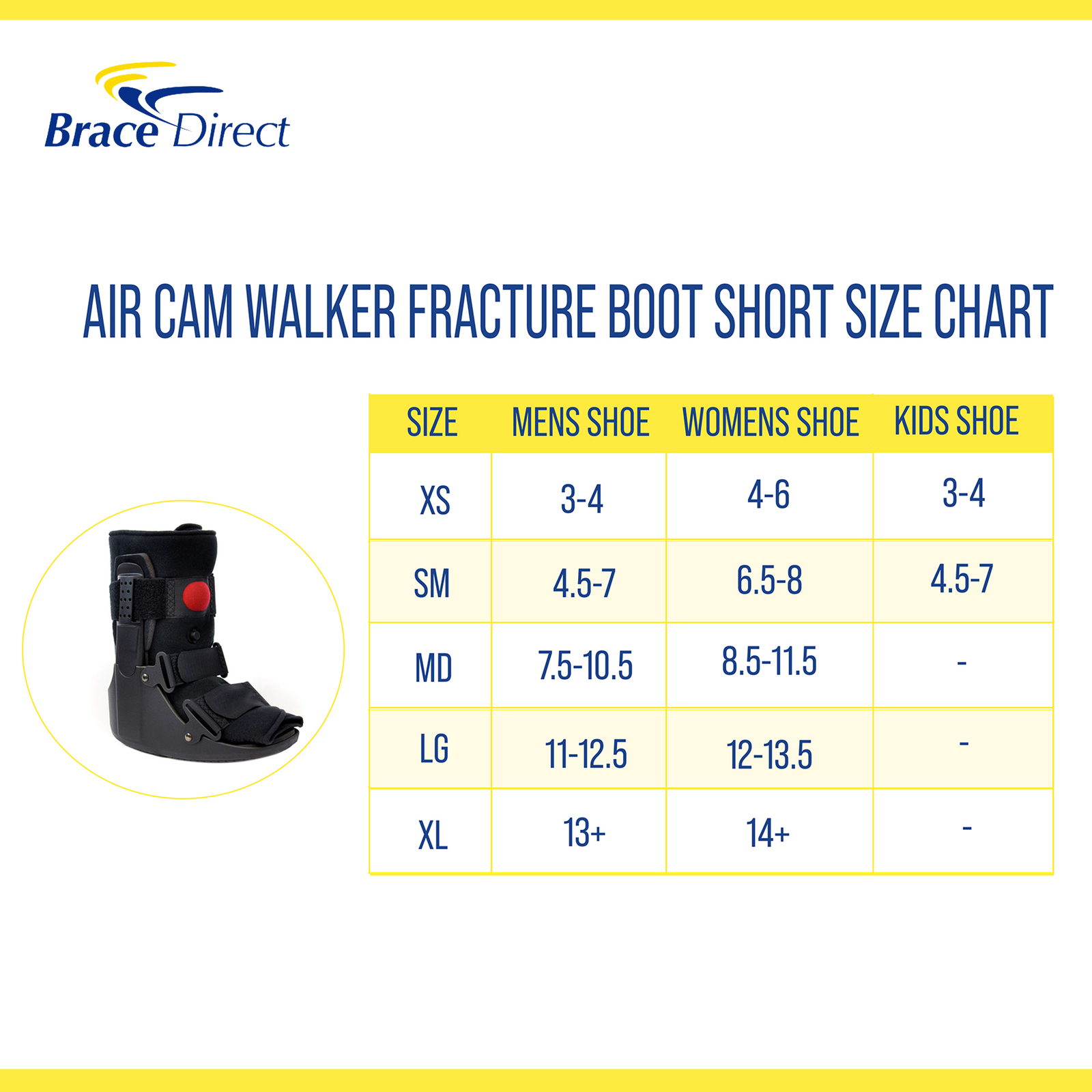 Air CAM Walker Fracture Boot Recovery, Protection and Healing Foot Ankle Injury