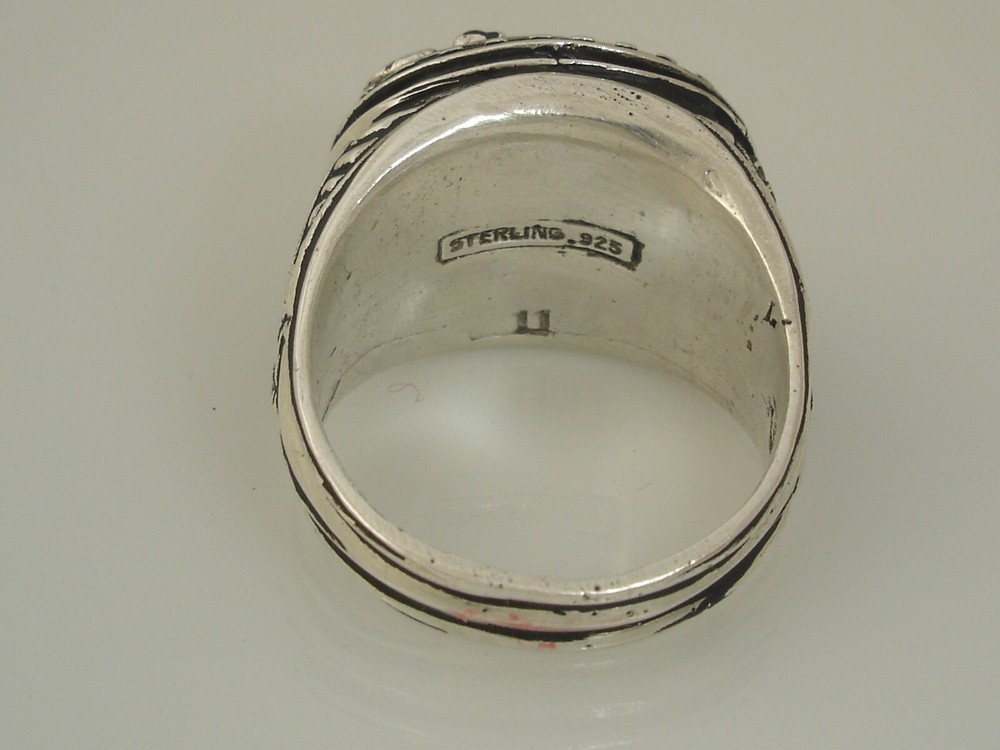 USN Saturation Divers Ring Bronze sterling silver