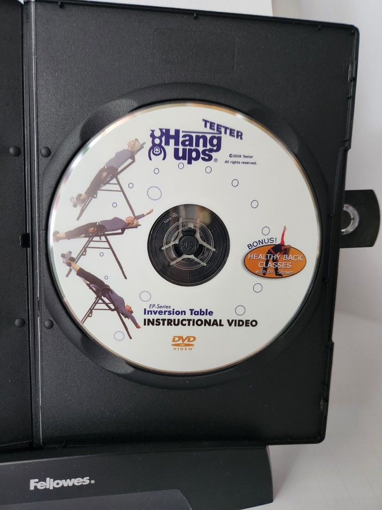 TEETER MEDICAL INVERSION TABLE/SLIGHTLY USED