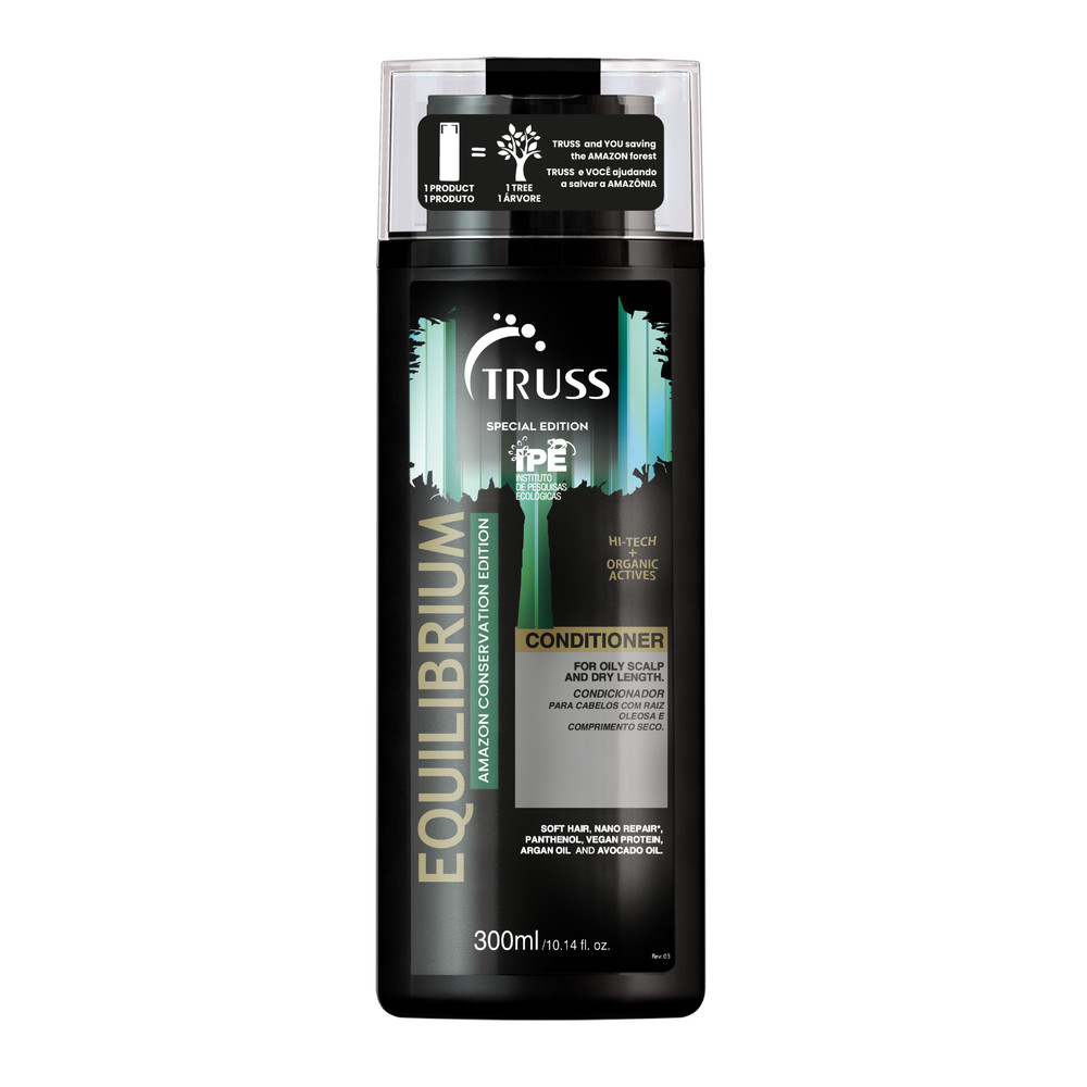 TRUSS Equilibrium Shampoo and Conditioner Set Bundle