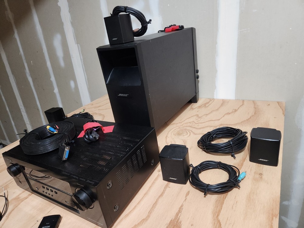 Denon & Bose home theater system