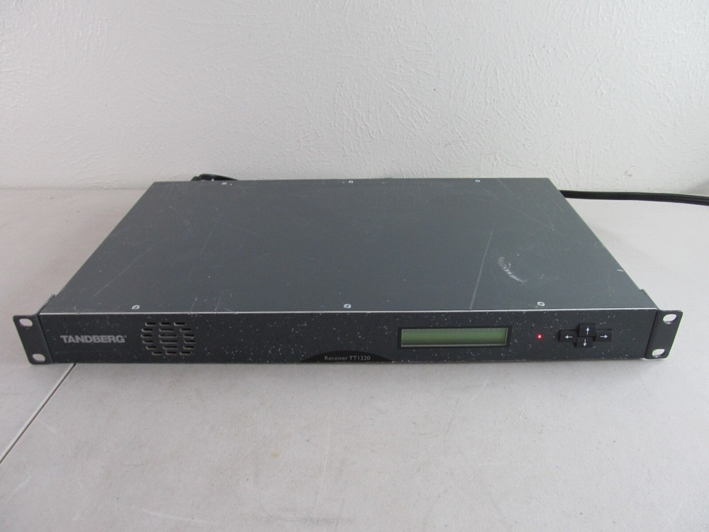 Tandberg TT1220 Receiver 1RU single channel MPEG-2 Decoder
