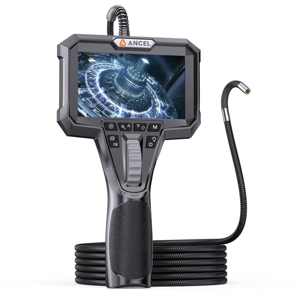 ANCEL AN301 Articulating Endoscope Camera Borescope Support Continuous Recording