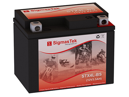 EverStart ES4LBS Powersports Battery (Replacement) (50CCA)