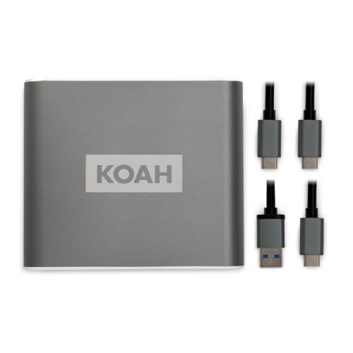 Koah Pro USB 3.2 Type C Connector 10Gbps CFexpress Type B Reader with 2 Cables