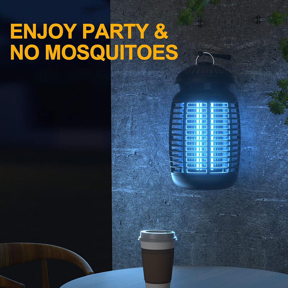 Bug Zapper 4300V Electronic Mosquito Zapper for Outdoor and Indoor Waterproof US