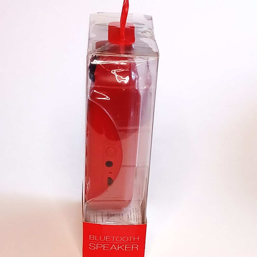 Speaker Bluetooth Portable Vivitar Cherry Red