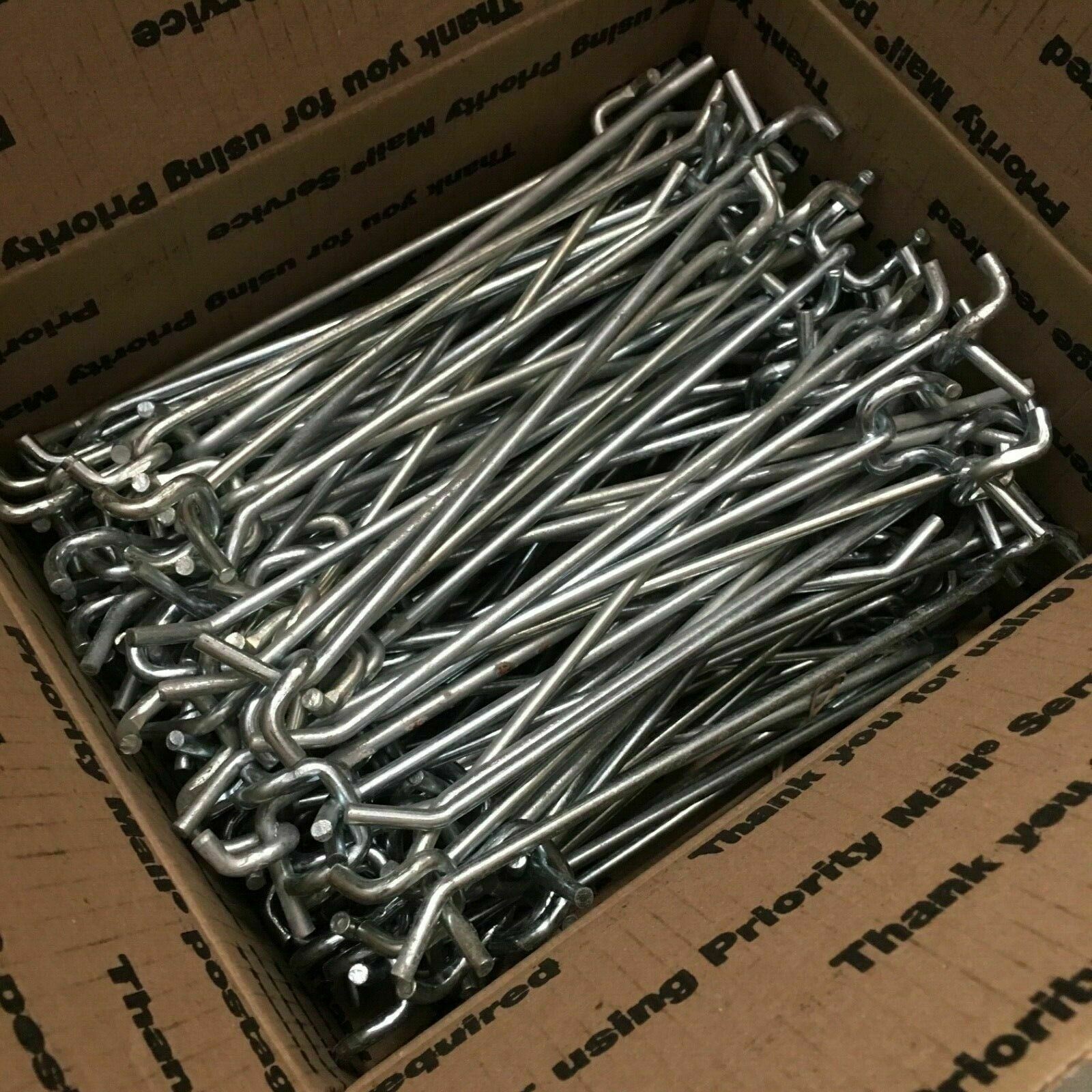 Retail Garage Storage Peg Board Hooks Pick your Size Length Quantity