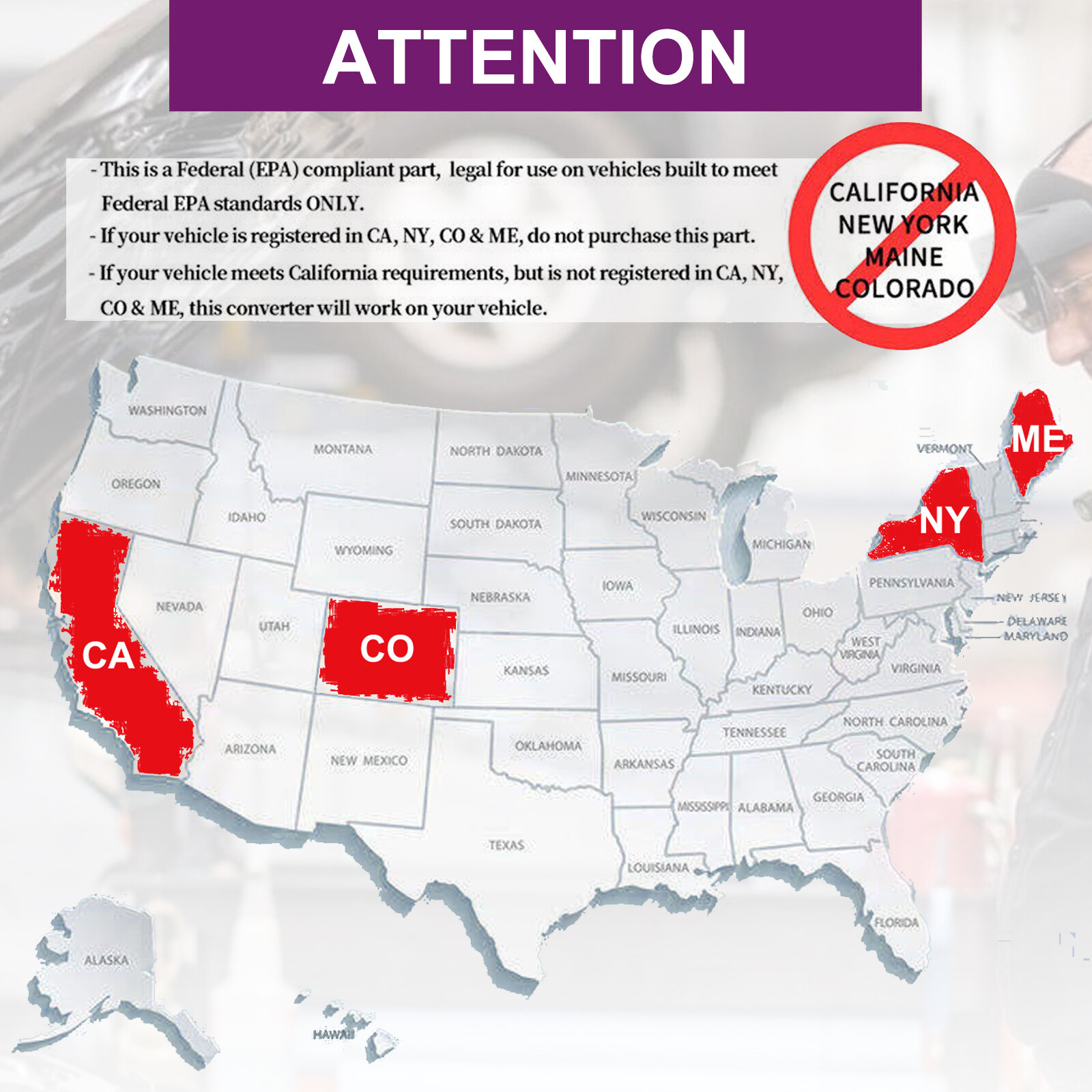 For Chevy Traverse 3.6L 2018-2021 Both Catalytic Converters Front Left & Right