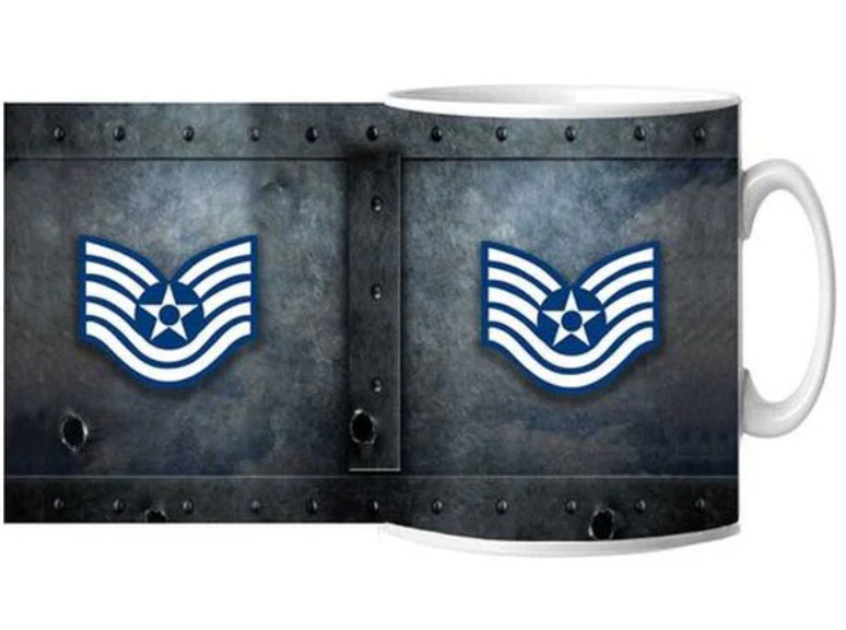 AIR FORCE TECHNICAL SERGEANT CERAMIC MUG 15 OZ