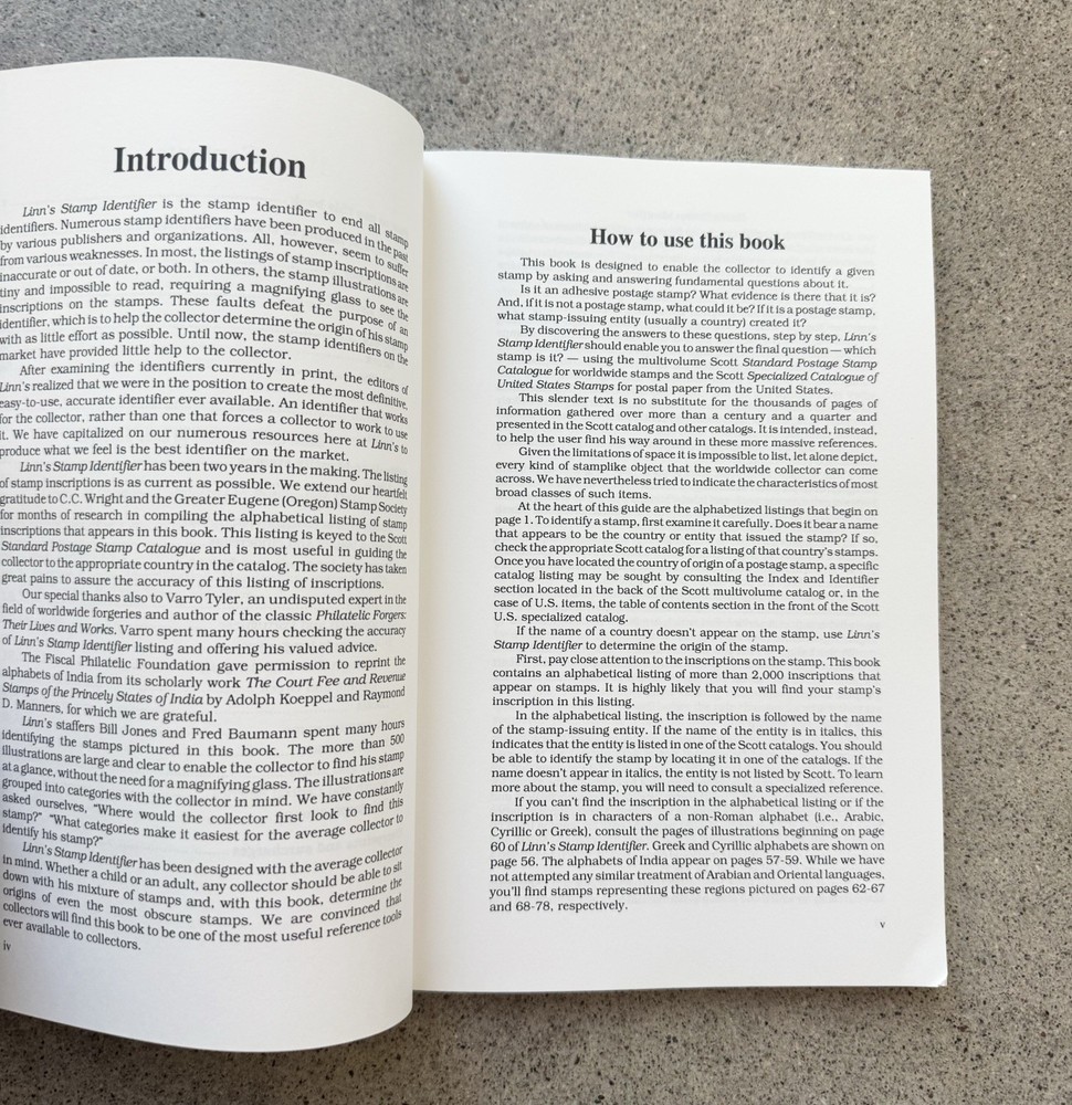 Linns Stamp Identifier 1997 5th Printing Guide World Stamp Identification