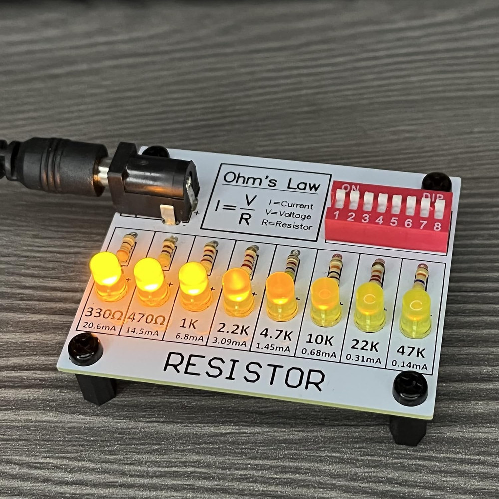 Soldering Practice Kit Learning Electronics Training Board