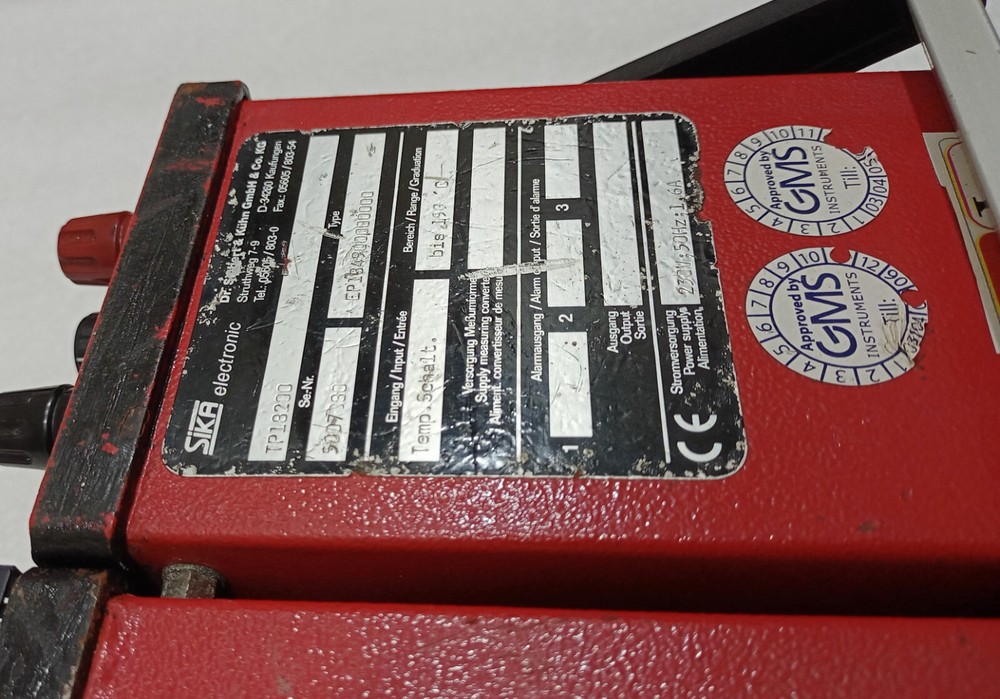Sika Electronics TP18200 Temperature Calibrator (Not Working)