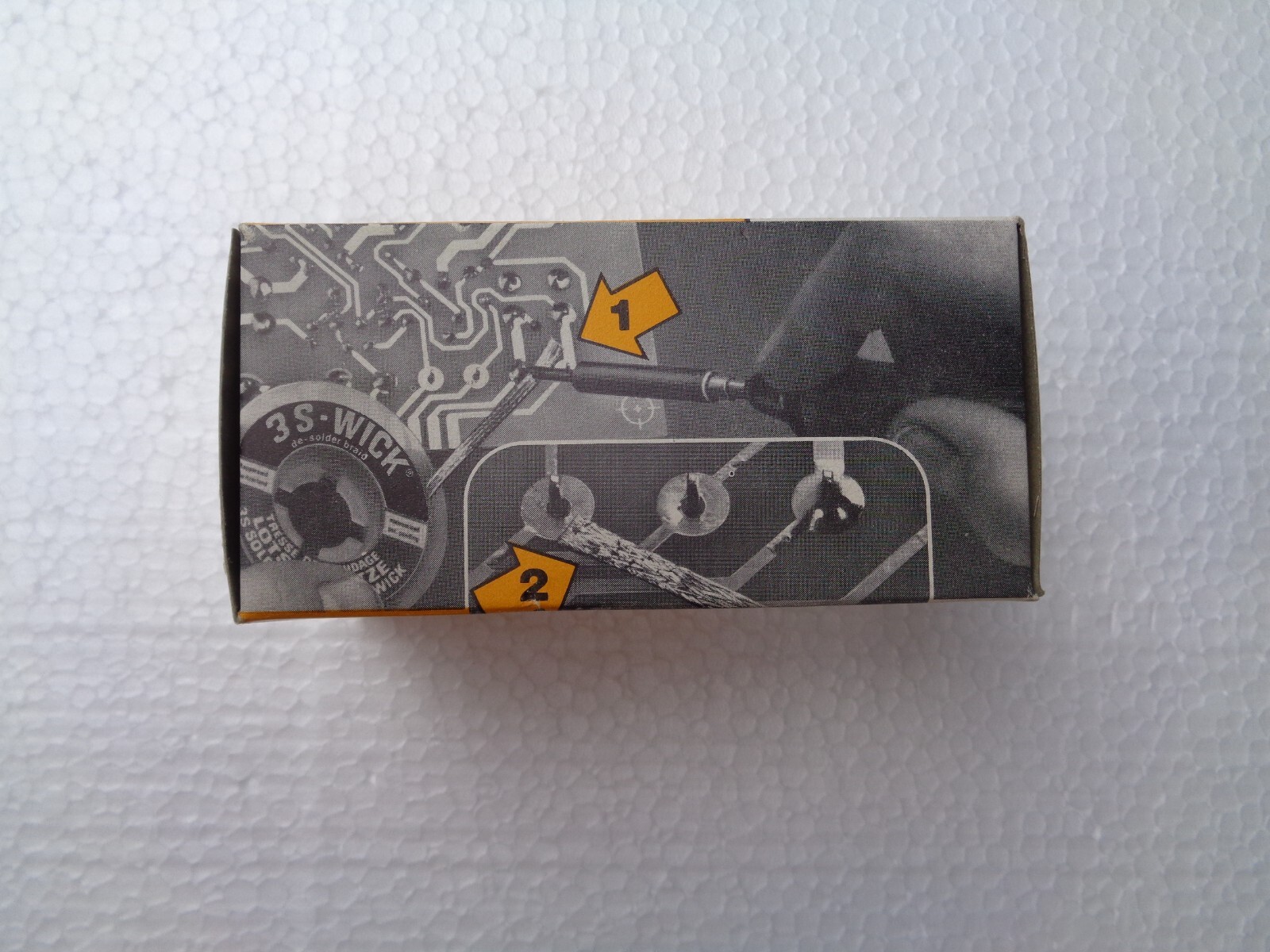 10 Solder Wick 1.1mm Braided. 5.5FT No Clean Wick 3S-WICK SPIRIG NEW MADE IN USA