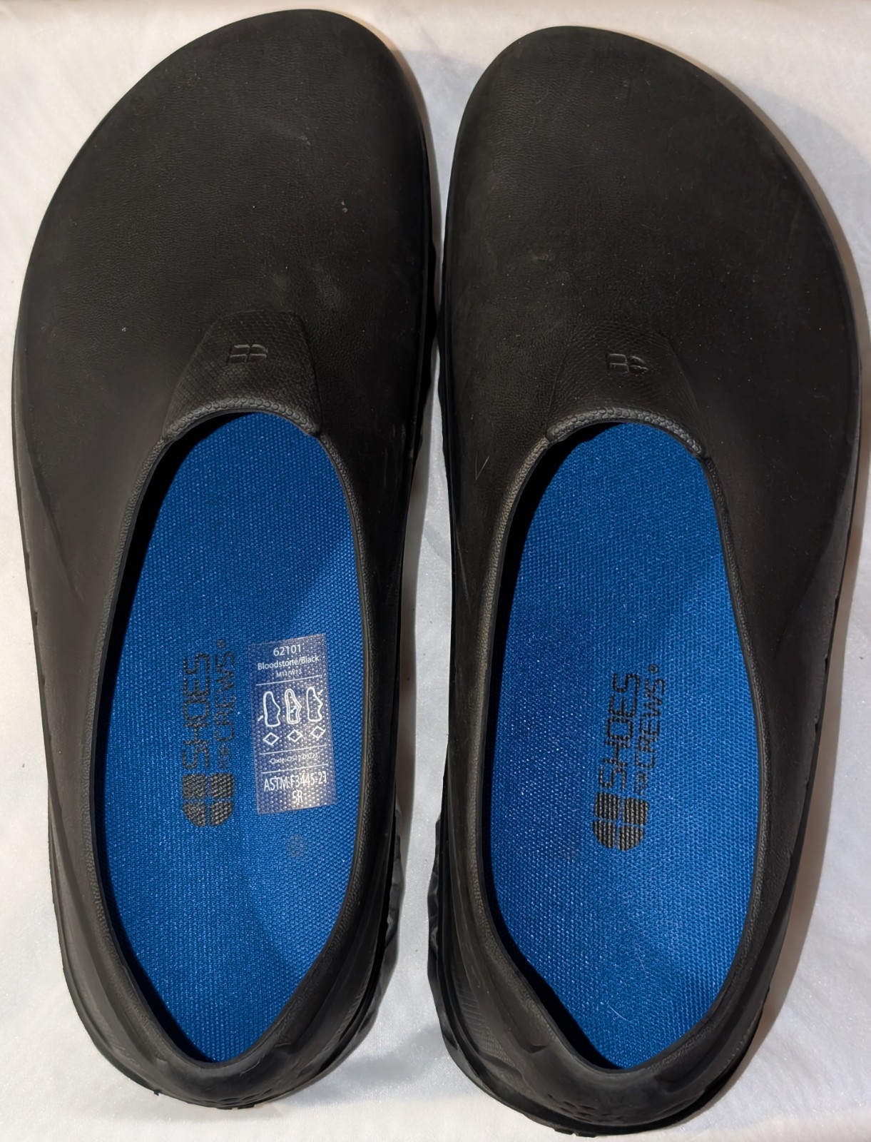 Shoes for Crews Black Slip Resistant Küchen Clog Lightweight Men's Size 11