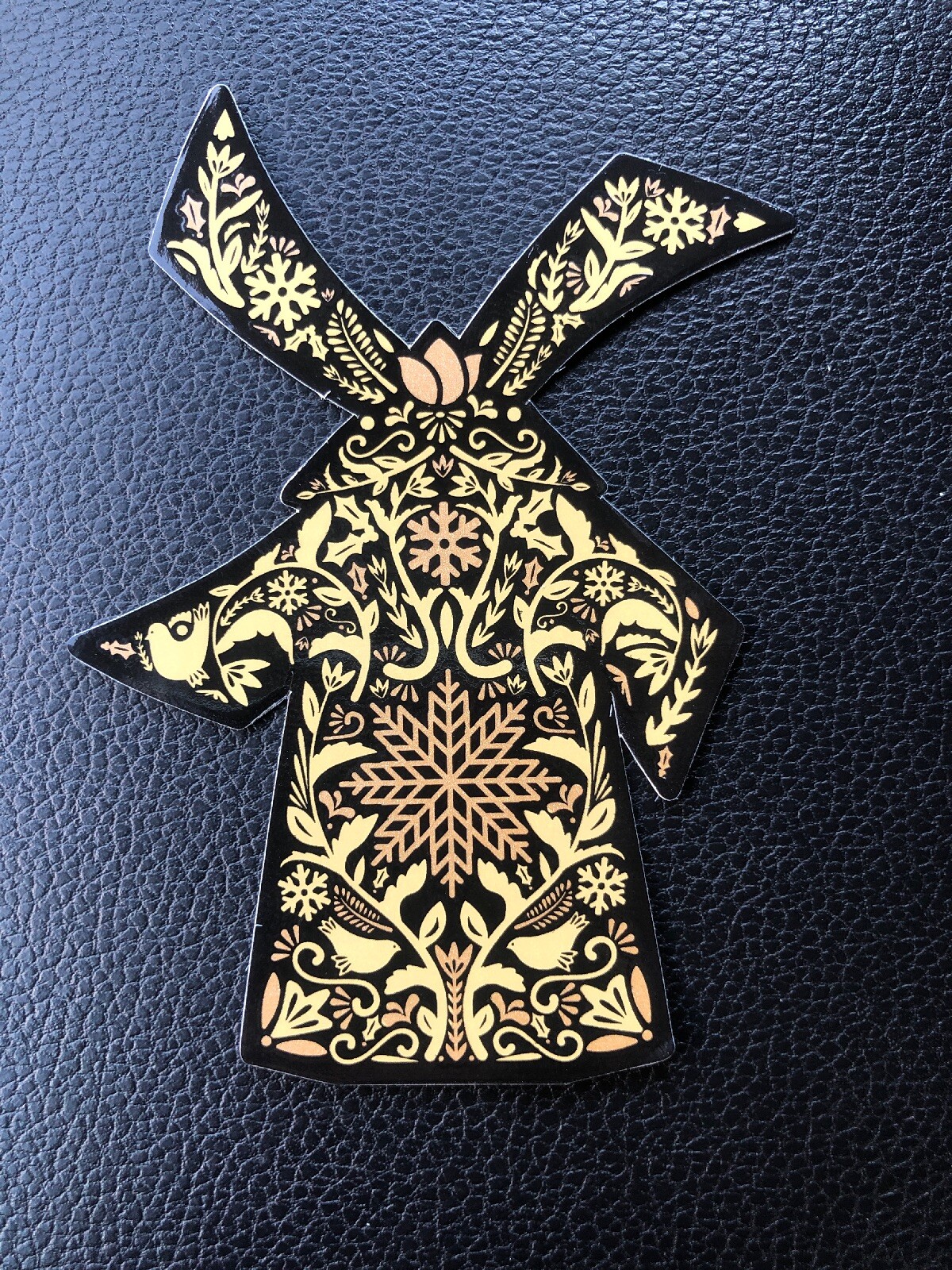 DUTCH Bros STICKER Decal SNOWFLAKE 2019 WINDMILL Rare HTF Coffee HOLIDAY