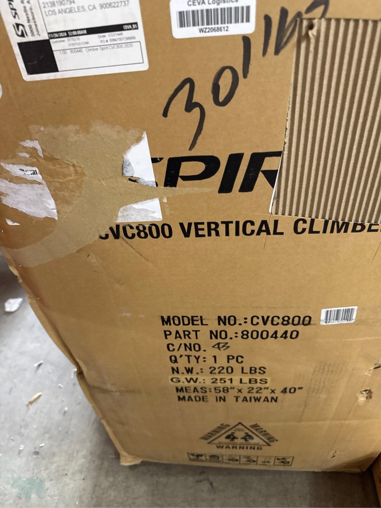 SPIRIT CVC800 VERTICAL CLIMBER