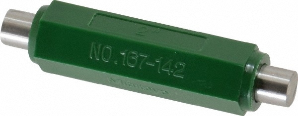 Mitutoyo 2" Flat End Micrometer Calibration Standard for Outside Micrometer