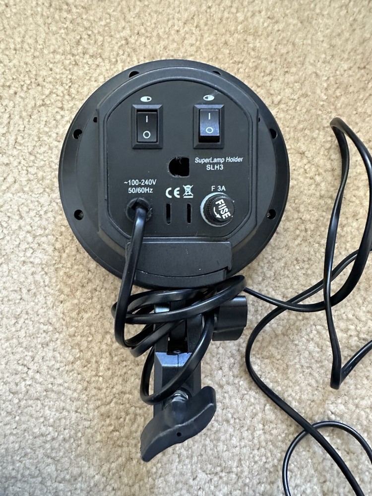 E27 Four Socket Multi-Holder Studio Tricolor Lights - 5 Count