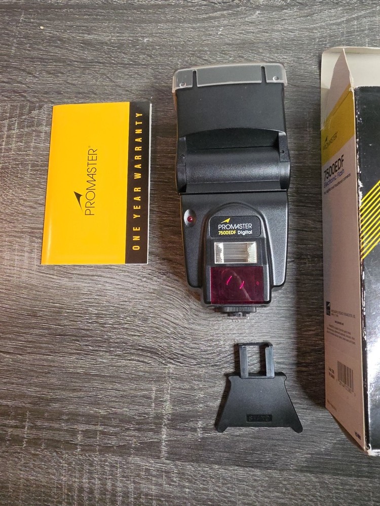 ProMaster7500EDF Digital Electronic Flash for Pentax Exelent