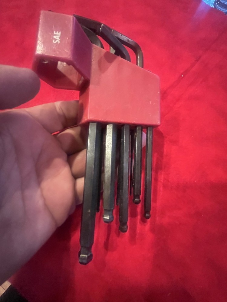 LONG-ARM SAE HEX KEY SET (t43)