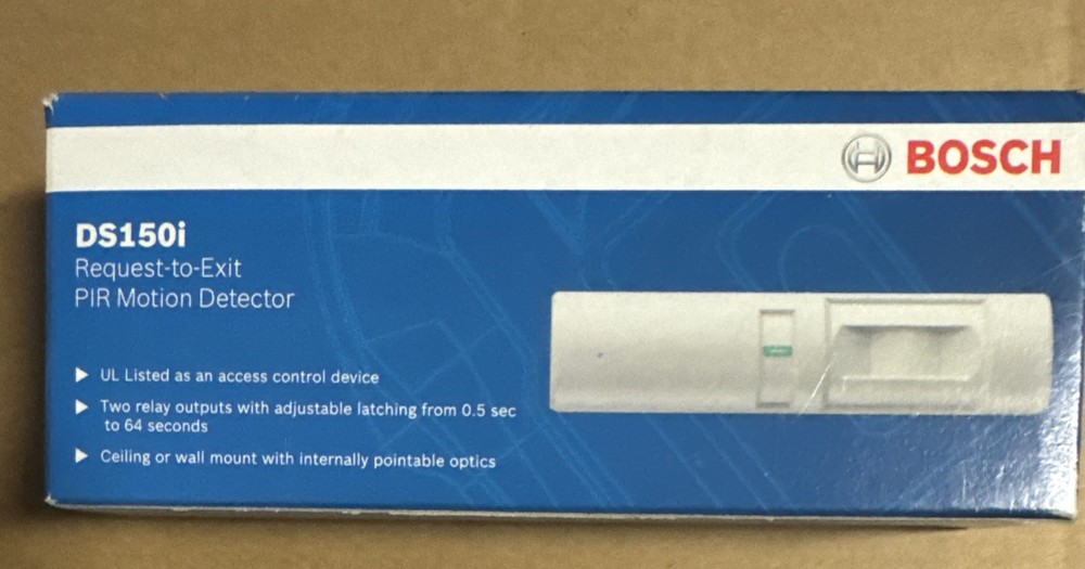 DS150i Request to Exit / PIR Motion Detector