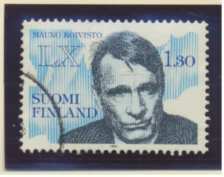 Finland Stamp Scott #687, Used