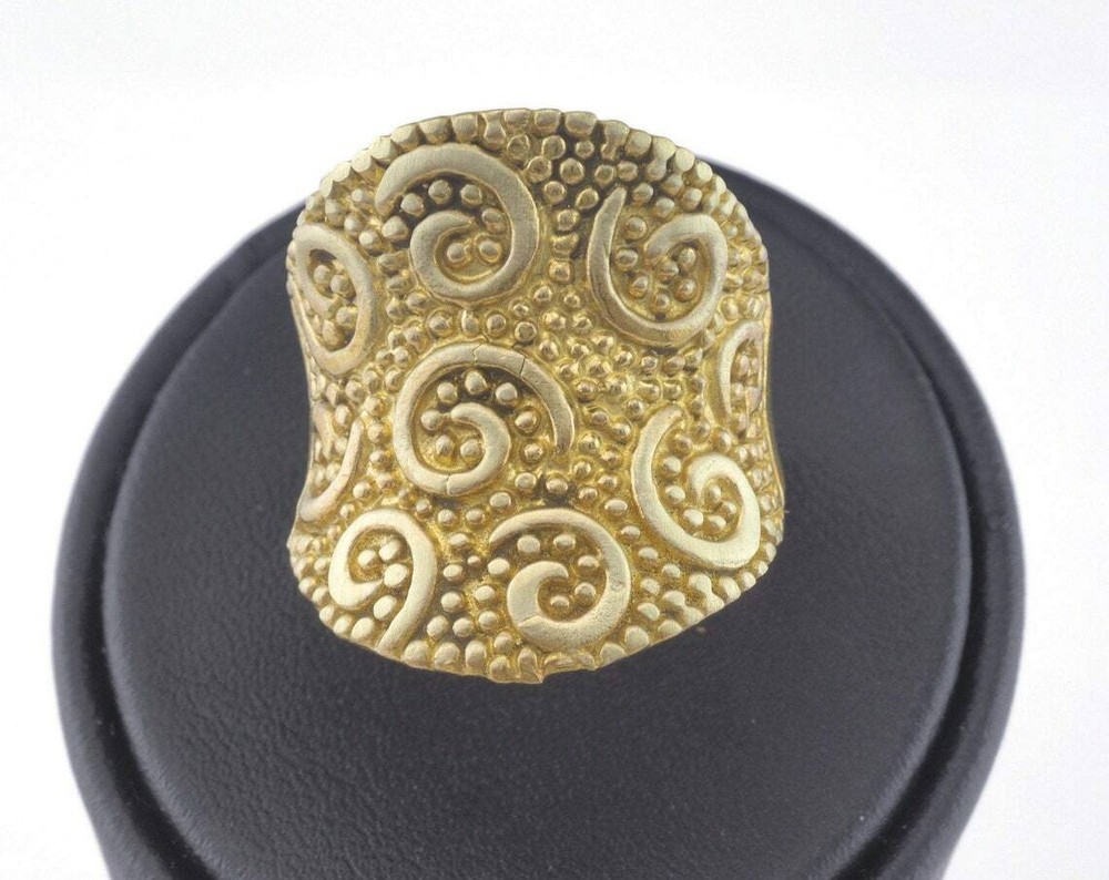 Adjustable Ring Raw brass (18mm 8US inner size) 2760