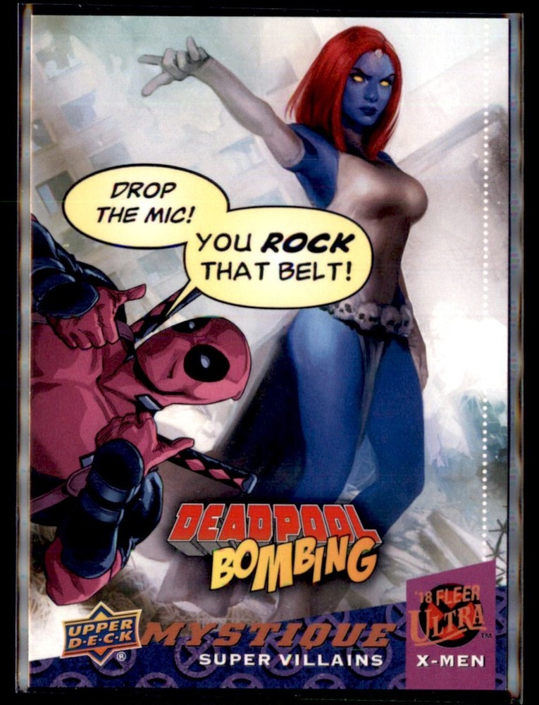 2018 Upper Deck Deadpool Bombing Complete Set 12 Marvel Cards DB1-DB12 Full Set