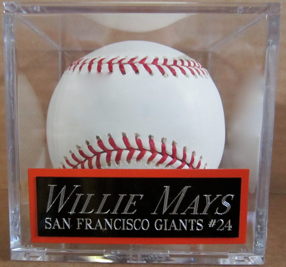 BABE RUTH NY YANKEES NAMEPLATE FOR AUTOGRAPHED Signed Baseball Display CUBE CASE