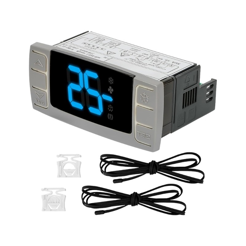 Thermostat Controllers For Compressor Base Refrigerators With Compact 32mm