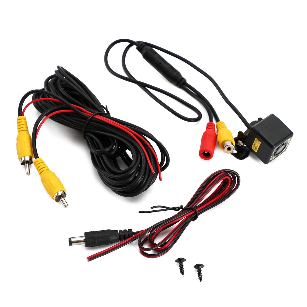 150º Dynamic Trajectory Car Rear View Reverse Backup Parking Camera Night View,