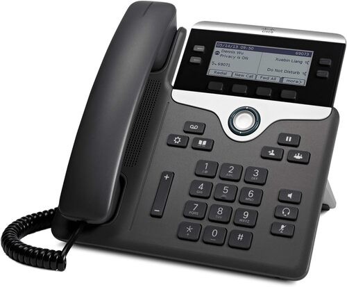 Cisco Voip Phone - Black - 4-line Programmable CP-7841-K9
