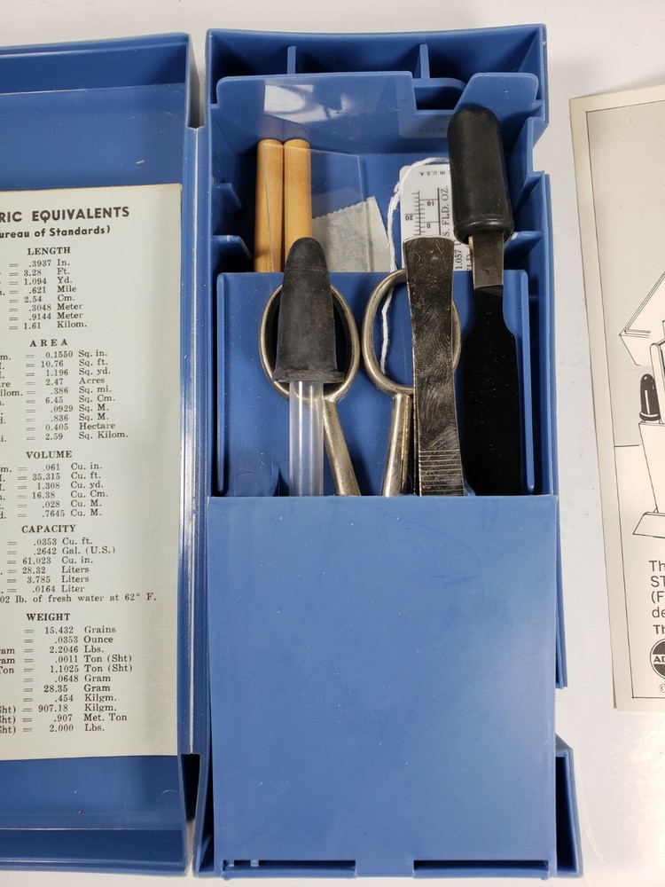 Vintage Clay Adams Dissection Kit Case