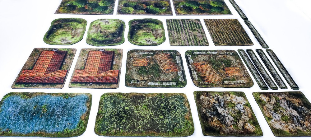 The 9th Age - Dedicated 2D Terrain Tournament Set