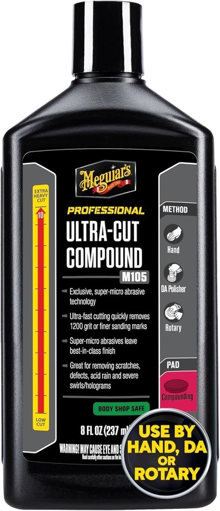 Car Rubbing Compound Micro-Abrasive Heavy Swirl Scratch Removal Shine
