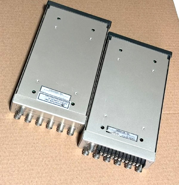 Videotek Model PVS-6 & PVS-6A Passive Video Switcher
