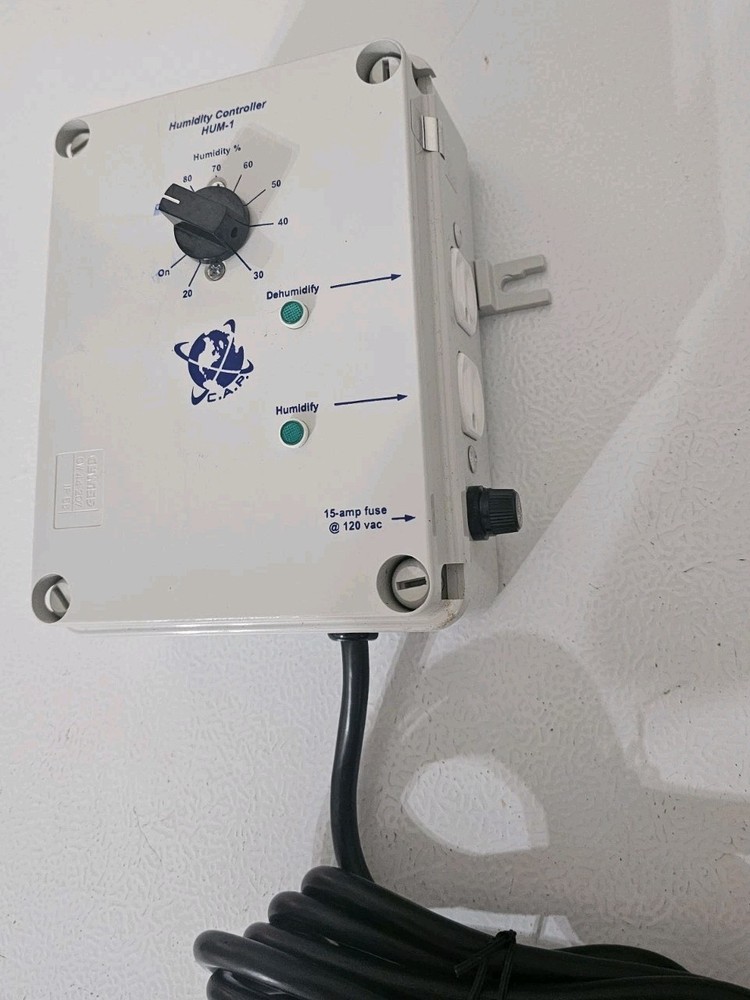 C.A.P HUM-1 Humidity Controller - 2 AC Outlets - Open Box - NICE - NEW!