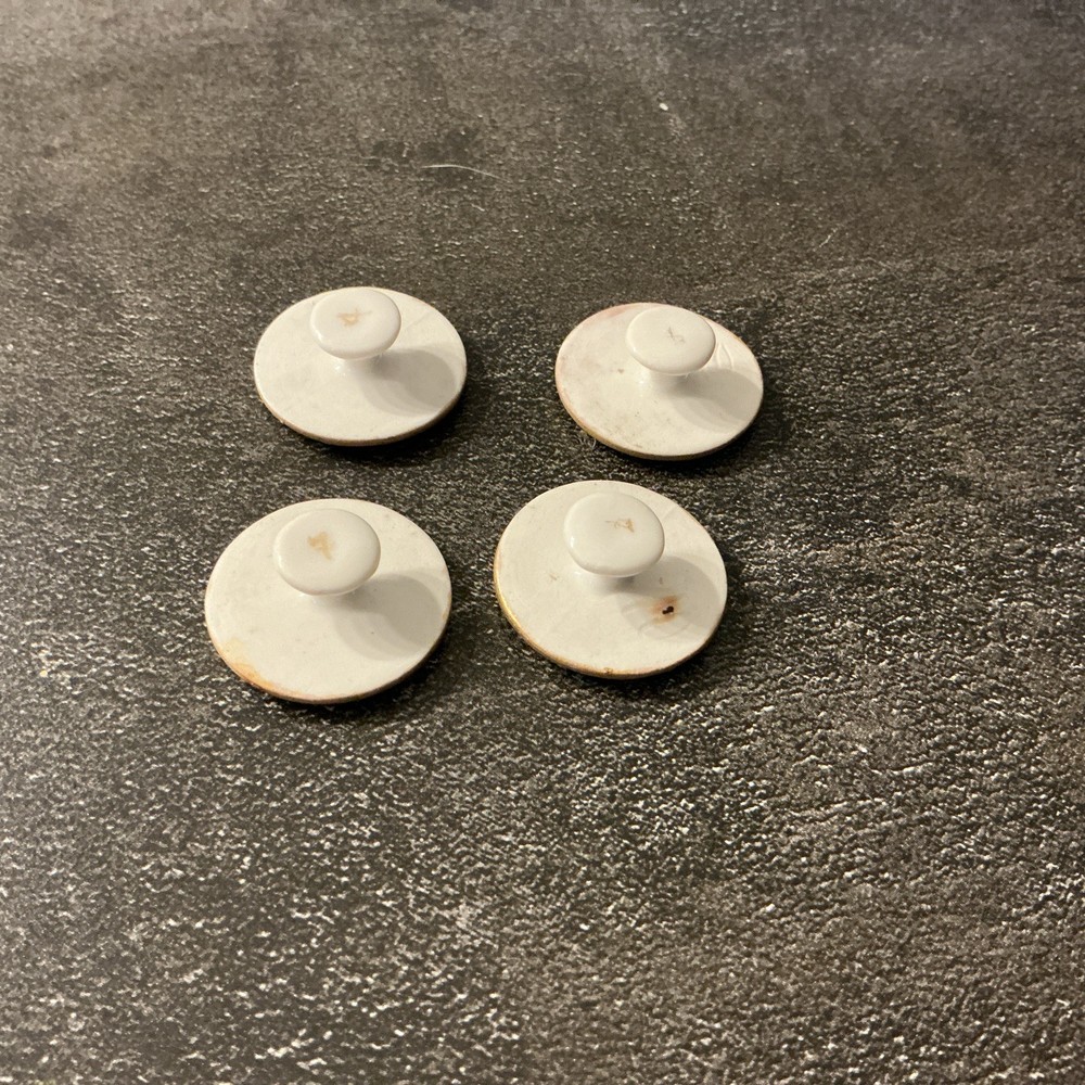 Antique Hand painted Porcelain Buttons