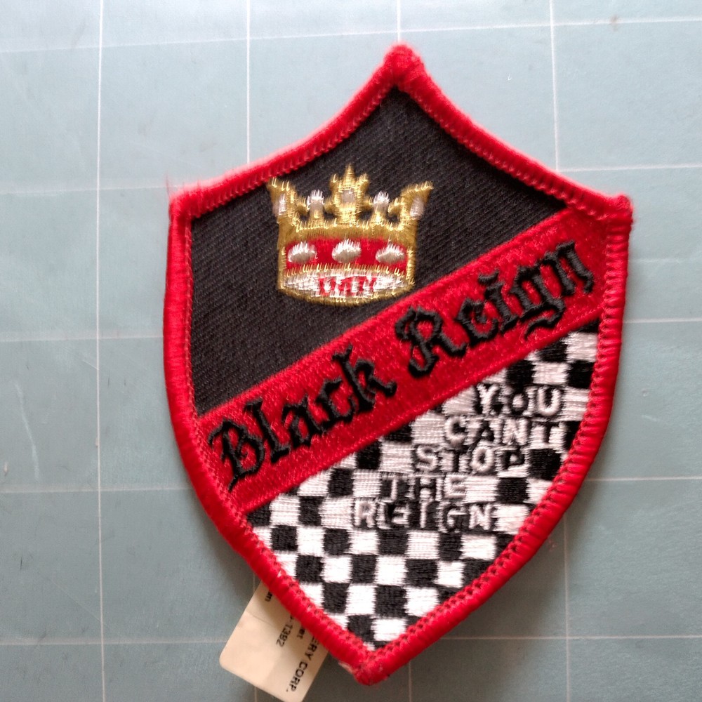 Black Reign Team Patch size 4x3