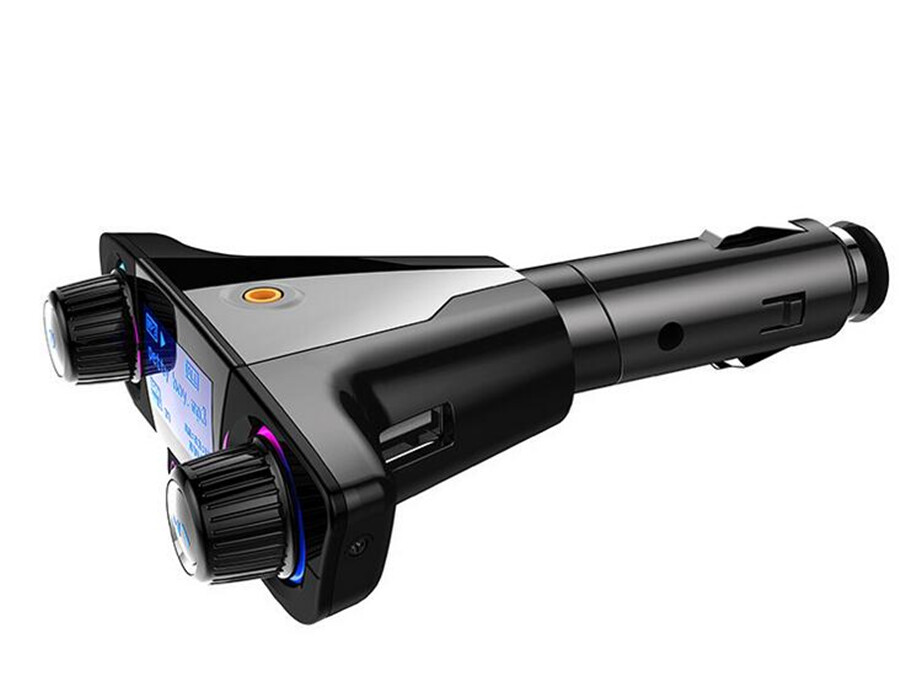 12V Bluetooth Handsfree Car Kit FM Transmitter Radio MP3 Player USB Charger AUX