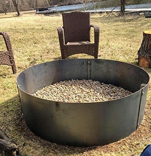 Fire Pit Liner Campfire Ring  40 Diameter x 16" Deep